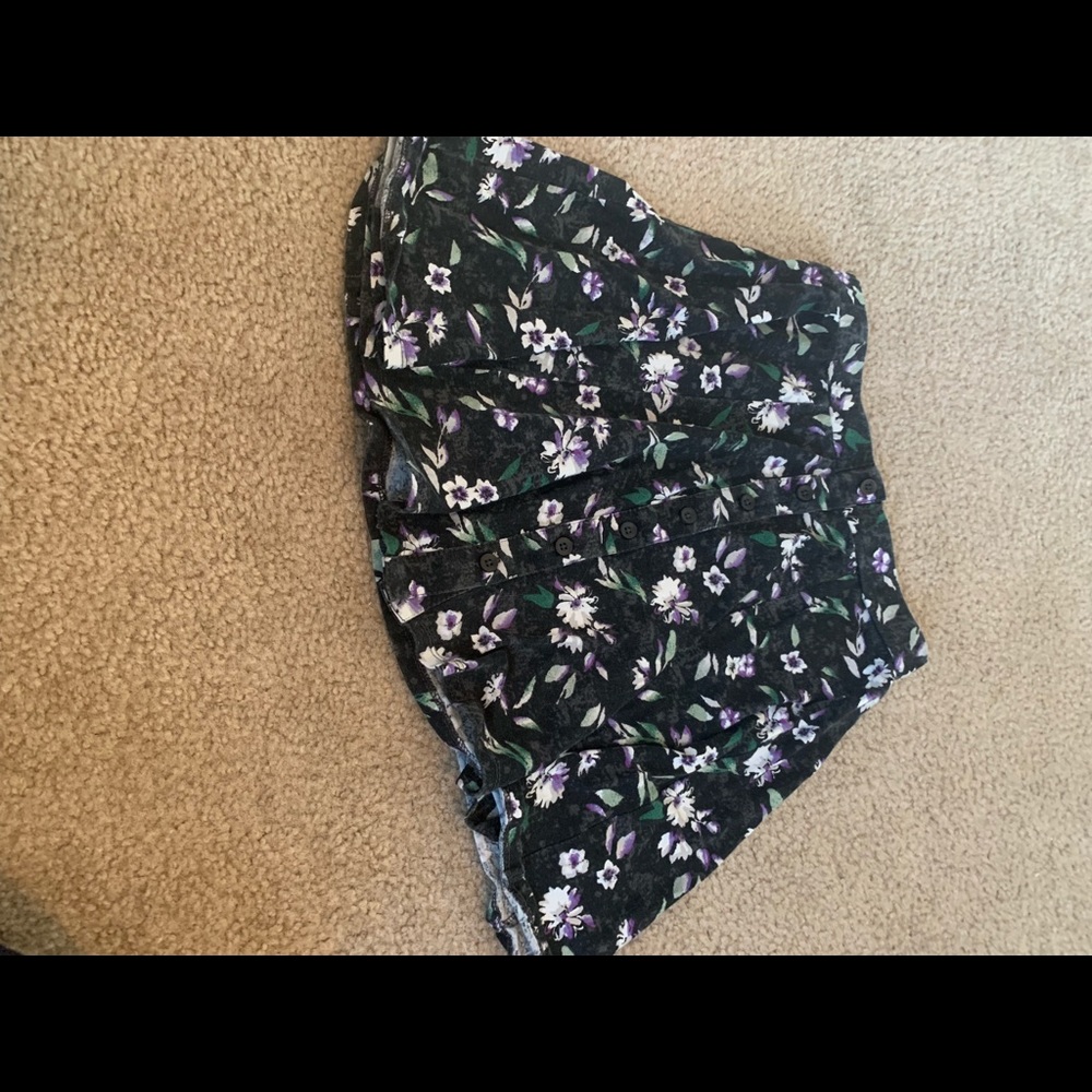 floral printed skirt
